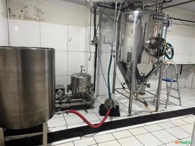 Imagem Máquina de Envase 16 bicos com Carbonatador Tanque de Inox Completa Imagem Máquina de Envase 16 bicos com Carbonatador Tanque de Inox Completa