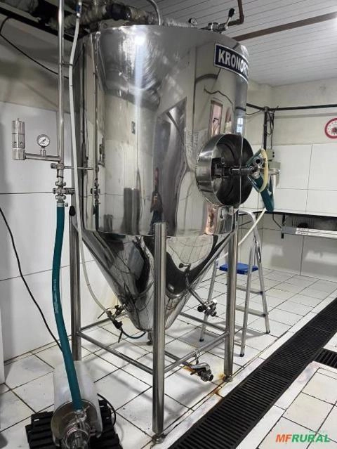 Imagem Máquina de Envase 16 bicos com Carbonatador Tanque de Inox Completa Imagem Máquina de Envase 16 bicos com Carbonatador Tanque de Inox Completa