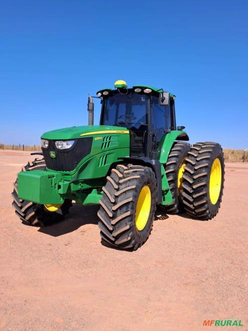 Trator John Deere 6210M Ano 2022 Imagem Trator John Deere 6210M Ano 2022