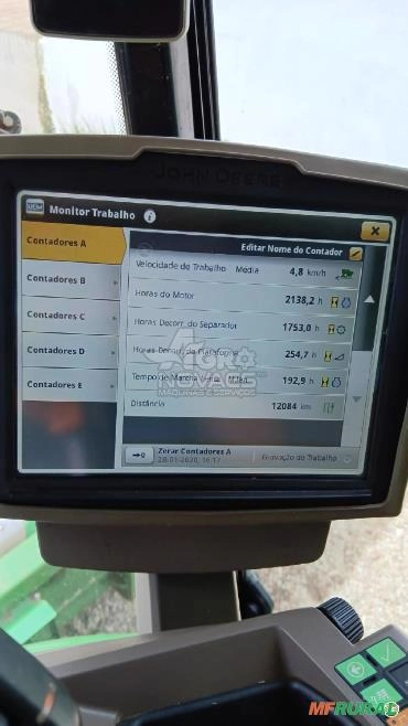 Imagem Colheitadeira John Deere S440 Completa Ano 2019 Imagem Colheitadeira John Deere S440 Completa Ano 2019