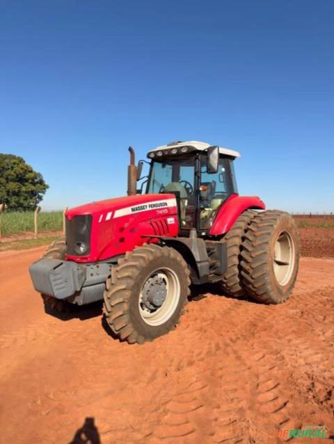 Trator Massey Ferguson 7415 Ano 2016 Imagem Trator Massey Ferguson 7415 Ano 2016