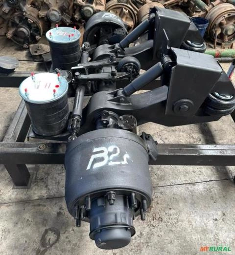 Eixo para carreta autodirecional com manga Facchini 2220mm Imagem Eixo para carreta autodirecional com manga Facchini 2220mm