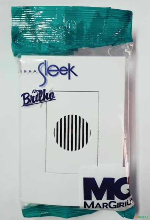 Imagem Campainha Sem Fio Eletrônica Branca 2 Tons Bivolt Sleek Margirius Imagem Campainha Sem Fio Eletrônica Branca 2 Tons Bivolt Sleek Margirius