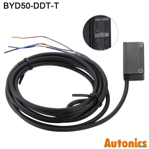 Imagem Sensor Fotoelétrico Reflexivo BYD50-DDT-T 12-24VDC Autonics Imagem Sensor Fotoelétrico Reflexivo BYD50-DDT-T 12-24VDC Autonics