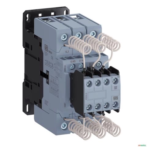 Contator de Potência Tripolar Weg CWBC65-21-30D23 65-77A 2NA+1NF 220V Imagem Contator de Potência Tripolar Weg CWBC65-21-30D23 65-77A 2NA+1NF 220V