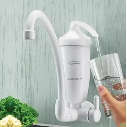 Imagem TORNEIRA COM FILTRO PURIFICADOR ACQUA PAREDE LORENZETTI Imagem TORNEIRA COM FILTRO PURIFICADOR ACQUA PAREDE LORENZETTI