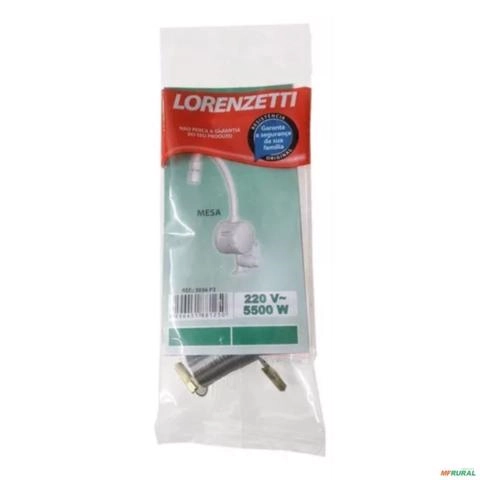 Imagem Resistência Torneira Loren Easy Bancada 220V 5500w Lorenzetti 3056-P3 Imagem Resistência Torneira Loren Easy Bancada 220V 5500w Lorenzetti 3056-P3