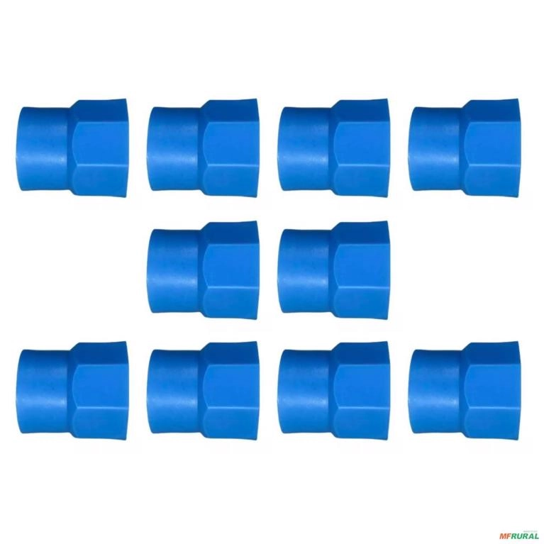 KIT 10 LUVA MISTA 25 X 3/4" TOPAIR AR COMPRIMIDO LM25340A Imagem KIT 10 LUVA MISTA 25 X 3/4" TOPAIR AR COMPRIMIDO LM25340A