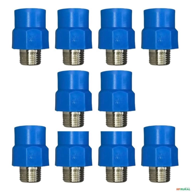 KIT 10 ADAPTADOR TOPAIR ROSCA 40X1.1/4" AR COMPRIMIDO AD40114A Imagem KIT 10 ADAPTADOR TOPAIR ROSCA 40X1.1/4" AR COMPRIMIDO AD40114A
