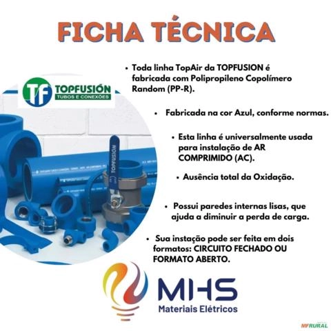 Imagem KIT 10 ADAPTADOR TOPAIR ROSCA 40X1.1/4" AR COMPRIMIDO AD40114A Imagem KIT 10 ADAPTADOR TOPAIR ROSCA 40X1.1/4" AR COMPRIMIDO AD40114A