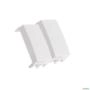 KIT 2 MODULO CEGO BRANCO SLEEK MARGIRIUS 16043 Imagem KIT 2 MODULO CEGO BRANCO SLEEK MARGIRIUS 16043