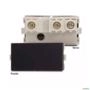 MODULO INTERRUPTOR SIMPLES EBONY CLEAN MARGIRIUS 16810 Imagem MODULO INTERRUPTOR SIMPLES EBONY CLEAN MARGIRIUS 16810