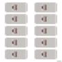KIT 10 MODULO TOMADA RJ11 TELEFONE BRANCO ARIA TRAMONTINA Imagem KIT 10 MODULO TOMADA RJ11 TELEFONE BRANCO ARIA TRAMONTINA