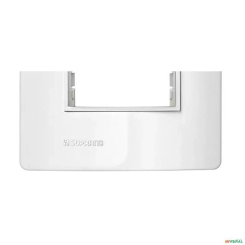 Imagem PLACA 4X2 3 MODULO C/ SUPORTE BRANCO REVITA SOPRANO Imagem PLACA 4X2 3 MODULO C/ SUPORTE BRANCO REVITA SOPRANO