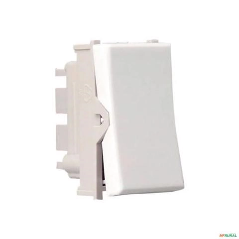 MODULO INTERRUPTOR SIMPLES REVITA BRANCO SOPRANO Imagem MODULO INTERRUPTOR SIMPLES REVITA BRANCO SOPRANO