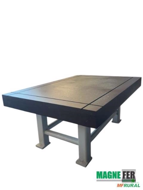 Mesa de Desempeno de Aço 1770x1270x150 Imagem Mesa de Desempeno de Aço 1770x1270x150