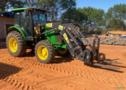 Trator John Deere 5078E 4x4 (78cv) + Conjunto Frontal Imagem Trator John Deere 5078E 4x4 (78cv) + Conjunto Frontal