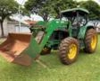 Trator John Deere 6300 4x4 (105cv) + Conjunto Frontal Imagem Trator John Deere 6300 4x4 (105cv) + Conjunto Frontal