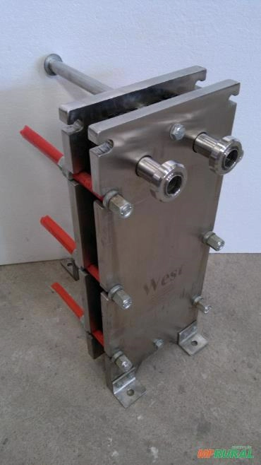 Trocador de calor a placas Imagem Trocador de calor a placas