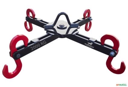 Suporte Big Bag 2000 Kg Liberação Automática Giratório Imagem Suporte Big Bag 2000 Kg Liberação Automática Giratório