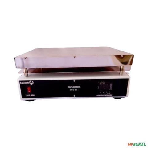 Chapa Aquecedora digital em Aço Inox Imagem Chapa Aquecedora digital em Aço Inox