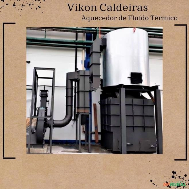 AQUECEDOR DE FLUÍDO TÉRMICO Imagem AQUECEDOR DE FLUÍDO TÉRMICO