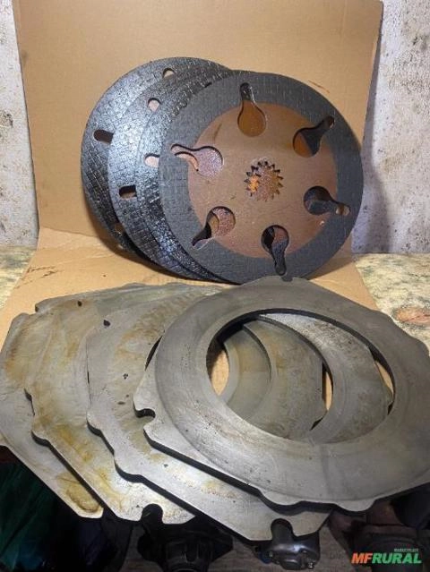 Disco de Freio Completo da Retroescavadeira 580N Imagem Disco de Freio Completo da Retroescavadeira 580N