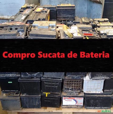 Compro sucata de bateria em BH/ES/SP Imagem Compro sucata de bateria em BH/ES/SP