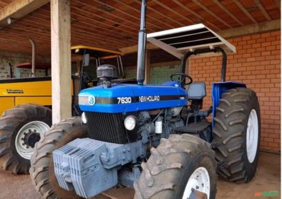 TRATOR NEW HOLLAND 7630 4X4 ANO 2021 Imagem TRATOR NEW HOLLAND 7630 4X4 ANO 2021
