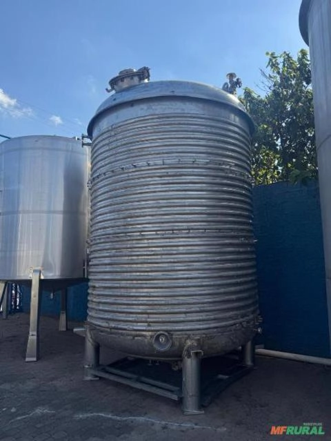 Reator em inox 316 L - cap 17.000 Lts Imagem Reator em inox 316 L - cap 17.000 Lts