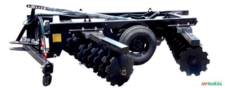 Grade Aradora Controle Remoto - WVGACR 22 Discos Imagem Grade Aradora Controle Remoto - WVGACR 22 Discos