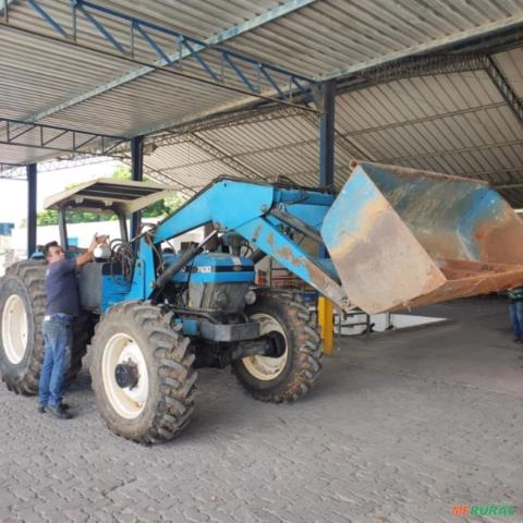 Imagem Trator New Holland Em Perfeito Estado Imagem Trator New Holland Em Perfeito Estado