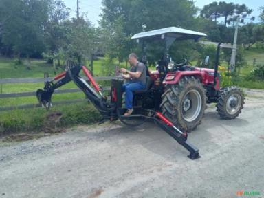 Escavadeira para trator - Pá Traseira AV 280 - NOVO - 18 Vezes no Cartão Imagem Escavadeira para trator - Pá Traseira AV 280 - NOVO - 18 Vezes no Cartão