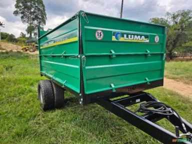 Imagem Carreta Agrícola Basculante Hidráulica 5 T LUMA Imagem Carreta Agrícola Basculante Hidráulica 5 T LUMA