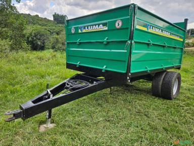 Imagem Carreta Agrícola Basculante Hidráulica 5 T LUMA Imagem Carreta Agrícola Basculante Hidráulica 5 T LUMA