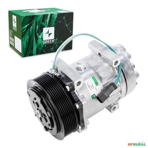 Compressor de AC p/ Volvo FM/FMX/NH/VM/FH 93 a 14..(GRN) Imagem Compressor de AC p/ Volvo FM/FMX/NH/VM/FH 93 a 14..(GRN)