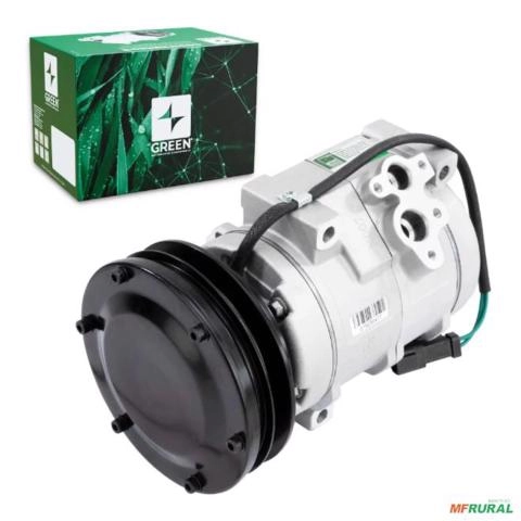 Compressor de Ar p/ Escavadeira 307D/312C/320C ... (GREEN) Imagem Compressor de Ar p/ Escavadeira 307D/312C/320C ... (GREEN)