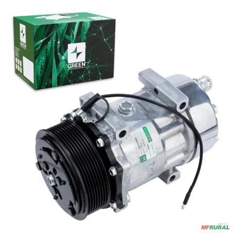 Compressor Universal 7H15 8PK 4Fix 12V Hrz C/ Espaçamento Imagem Compressor Universal 7H15 8PK 4Fix 12V Hrz C/ Espaçamento