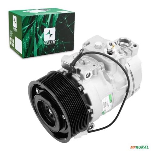 Compressor de AC p/ Caminhão Actros 2546/4844 ... (GREEN) Imagem Compressor de AC p/ Caminhão Actros 2546/4844 ... (GREEN)