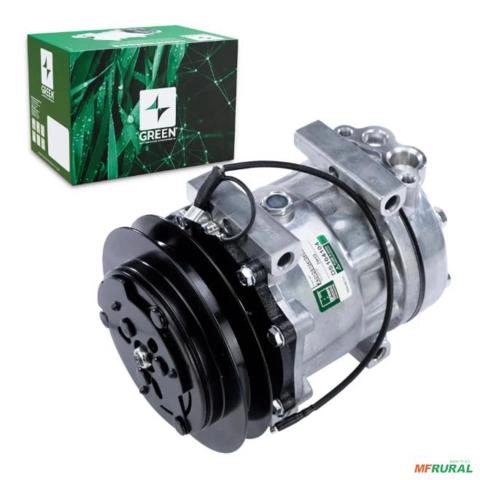 Compressor de AC p/ Lb90/Lb75/E215Lc/B100B/321D..(GREEN) Imagem Compressor de AC p/ Lb90/Lb75/E215Lc/B100B/321D..(GREEN)