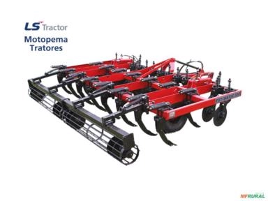 Escarificador Tatu 13 Hastes com Sistema de Mola Imagem Escarificador Tatu 13 Hastes com Sistema de Mola