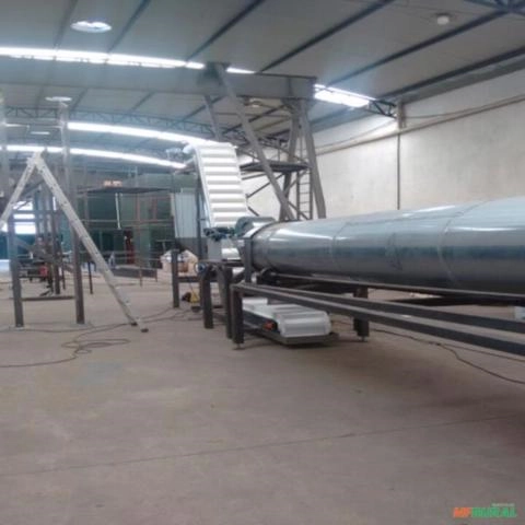 Imagem Secador Rotativo Industrial Imagem Secador Rotativo Industrial