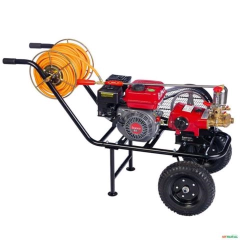 Pulverizador Estacionário 30-45L/min com Motor 6.5cv e Carrinho de Transporte - BRANCO-90315530 Imagem Pulverizador Estacionário 30-45L/min com Motor 6.5cv e Carrinho de Transporte - BRANCO-90315530