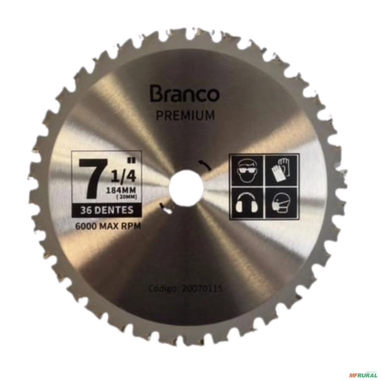 Disco de  Corte Metal 36 Dentes PREMIUM Imagem Disco de  Corte Metal 36 Dentes PREMIUM