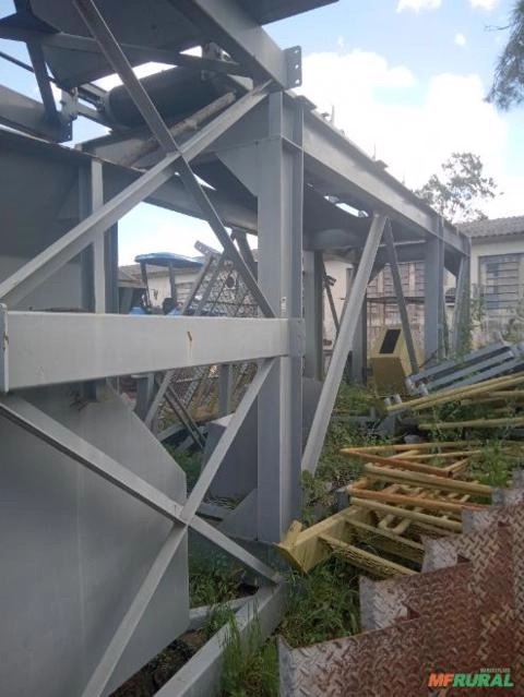 Imagem Circuito de britagem primária com alimentador  + britador 8050 + estrutura de sustentação e Correias Imagem Circuito de britagem primária com alimentador  + britador 8050 + estrutura de sustentação e Correias