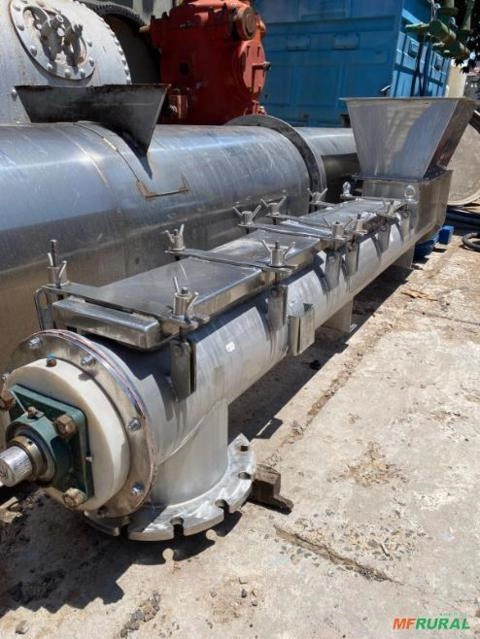 Rosca Transportadora em Aço Inox Imagem Rosca Transportadora em Aço Inox