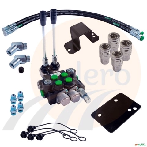 Kit Comando Duplo Yanmar 1055 Imagem Kit Comando Duplo Yanmar 1055