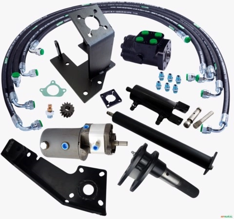 Kit de Direção Hidráulica trator Massey Ferguson 65x Imagem Kit de Direção Hidráulica trator Massey Ferguson 65x