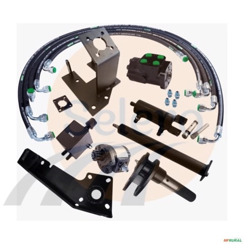 Kit de Direção Hidráulica trator Massey Ferguson 250X Imagem Kit de Direção Hidráulica trator Massey Ferguson 250X