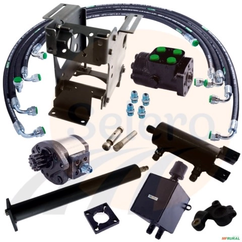 Kit de Direção Hidráulica trator Massey Ferguson 235 Imagem Kit de Direção Hidráulica trator Massey Ferguson 235